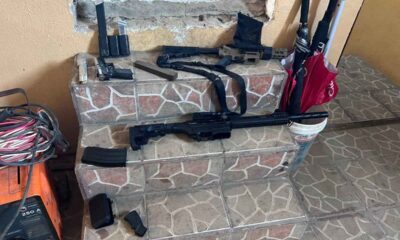 Operativo deja primera captura y decomiso de armas durante 40 allanamientos