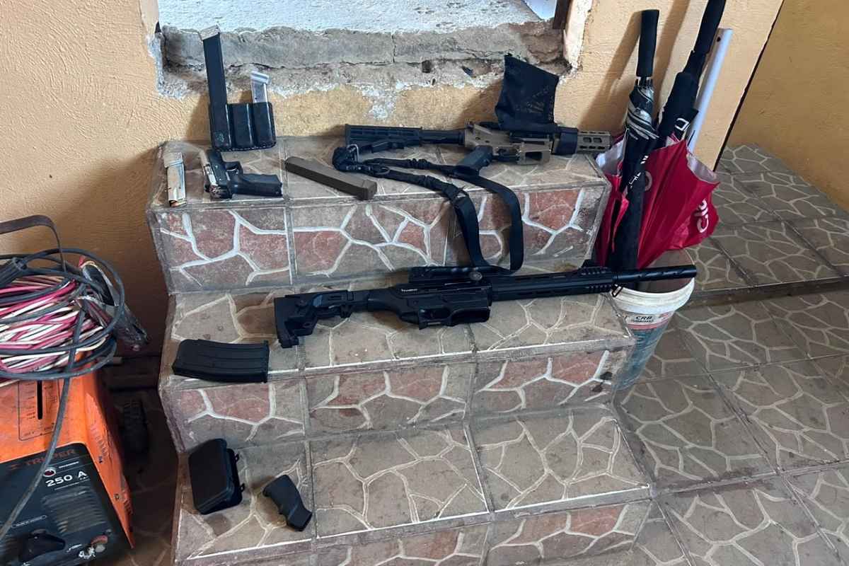 Operativo deja primera captura y decomiso de armas durante 40 allanamientos