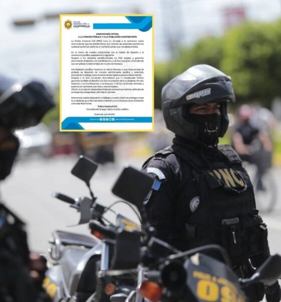 PNC llama a evitar bloqueos por protestas de combustibles