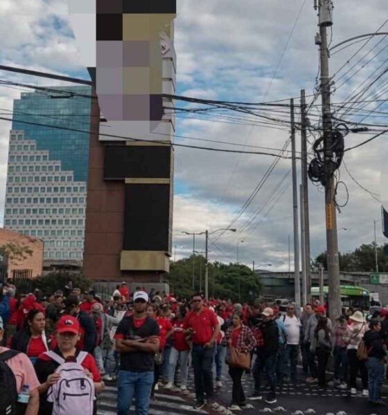 Salubristas inician concentración en la calzada Roosevelt y autoridades monitorean posibles complicaciones viales