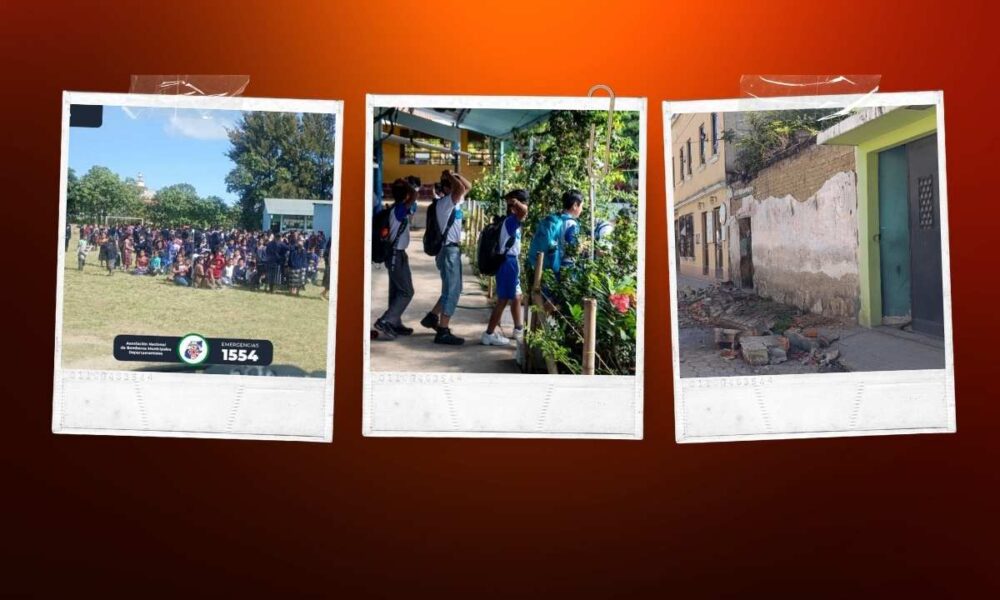 Sismo en Guatemala suspenden clases, activan alerta y reportan 20 emergencias preliminares