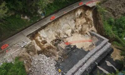 Socavón en ruta a Antigua CIV fija la fecha estimada para recuperar el paso