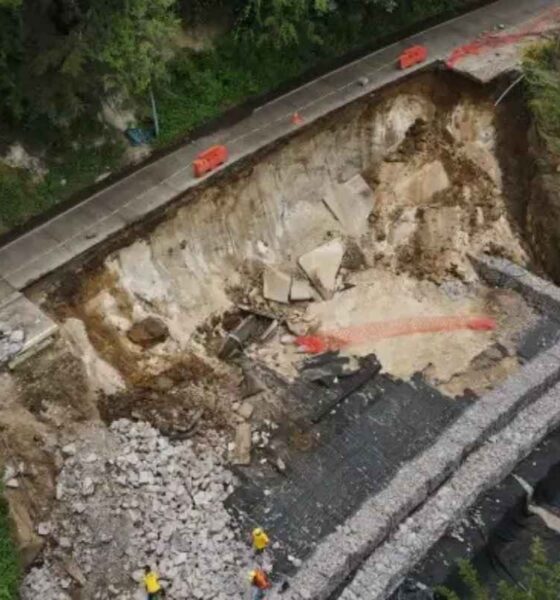 Socavón en ruta a Antigua CIV fija la fecha estimada para recuperar el paso