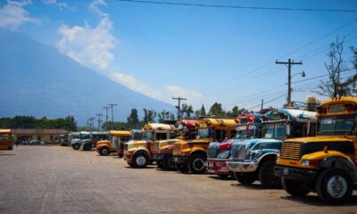 Suspenden servicio buses entre Antigua y la capital por amenazas