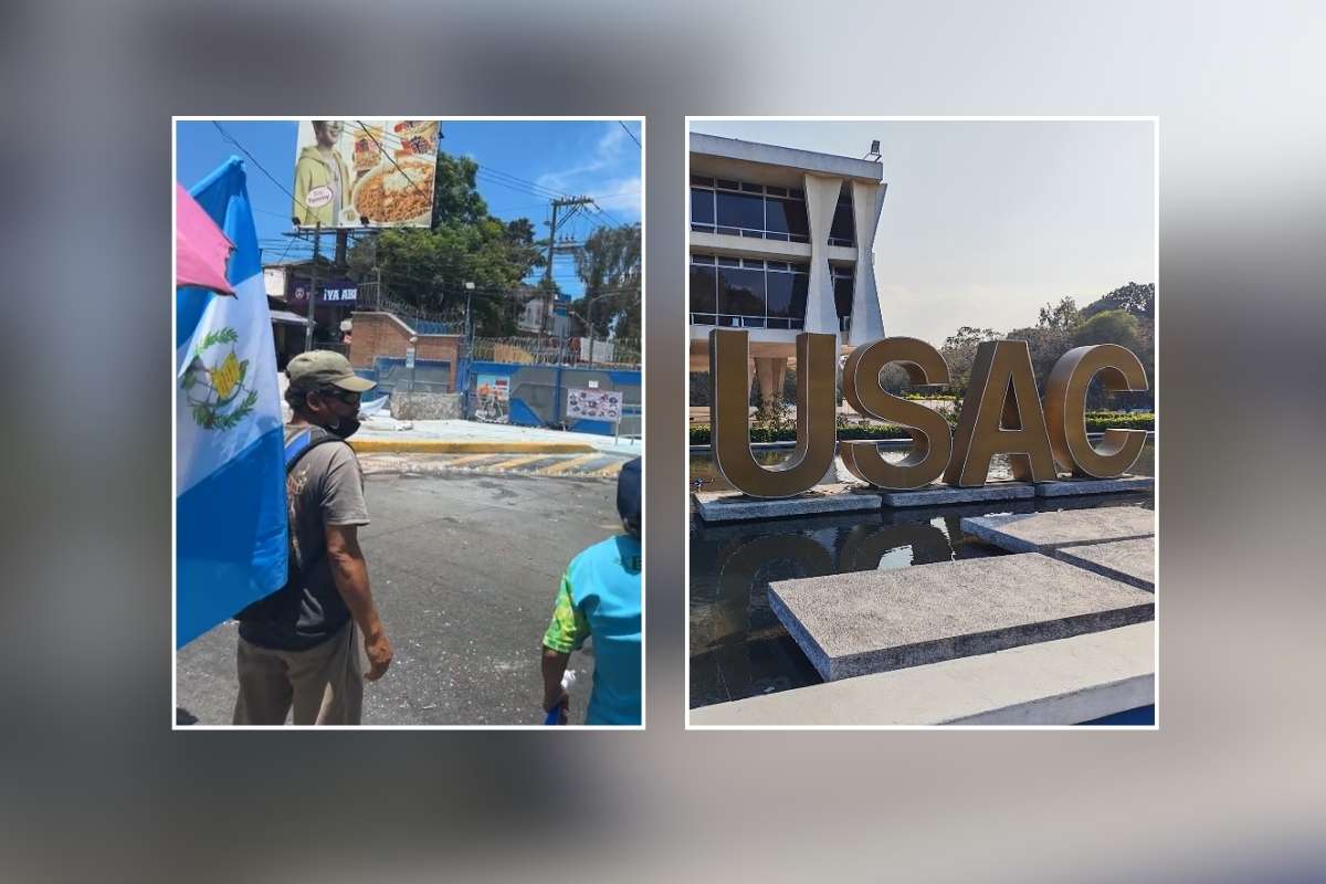 Tensión en la Usac tras inicio del nuevo período de Walter Mazariegos; manifestaciones mantienen presencia en el campus