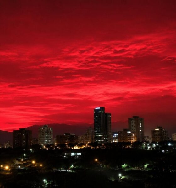 ¿Por qué el cielo se tiñó de rojo en Venezuela La explicación científica detrás del fenómeno