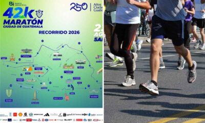21K y 42K estas calles tendrán cierres este domingo en Ciudad de Guatemala