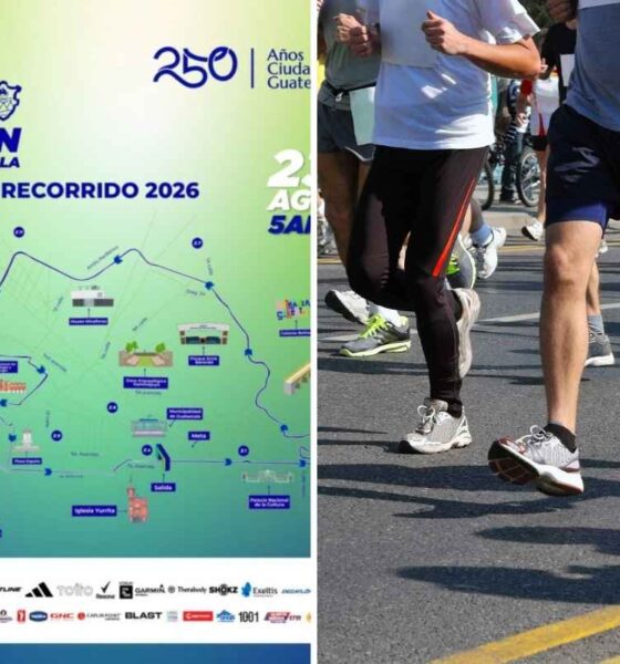 21K y 42K estas calles tendrán cierres este domingo en Ciudad de Guatemala