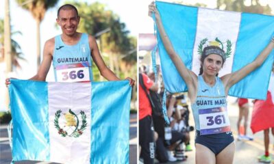 Alberto González y Viviana Aroche llevan a Guatemala al podio en Santo Domingo 2026