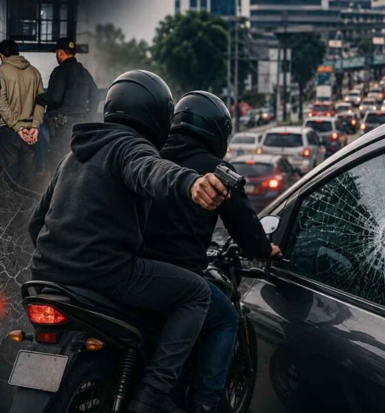 Asaltantes en moto disparan durante robos y ponen en alerta a cuatro zonas de la capital