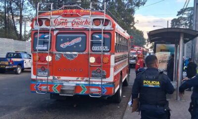 Ataque contra bus deja un piloto muerto en zona 8