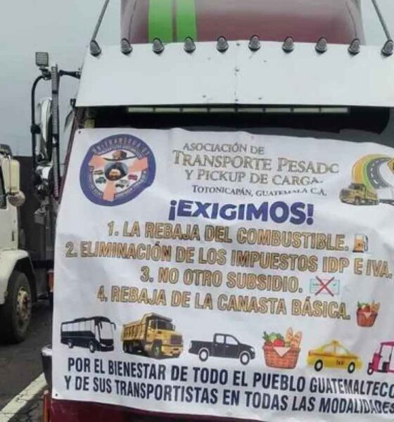 Bloqueos en Guatemala hoy estas son las 8 carreteras cerradas hasta el momento