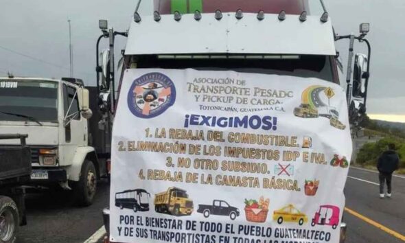 Bloqueos en Guatemala hoy estas son las 8 carreteras cerradas hasta el momento
