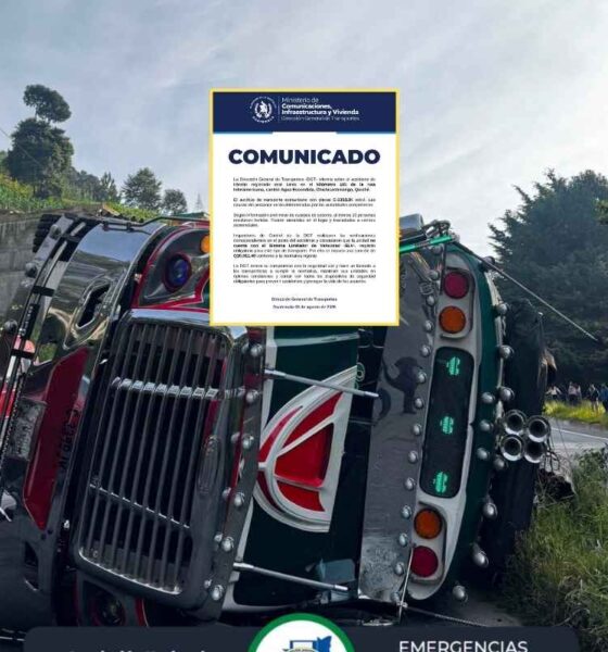 Bus sin limitador de velocidad recibe multa tras accidente en Quiché