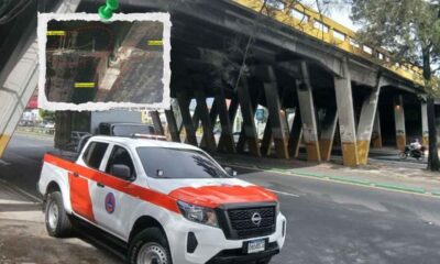 Conred advierte daño severo en unión estructural de puente del Periférico