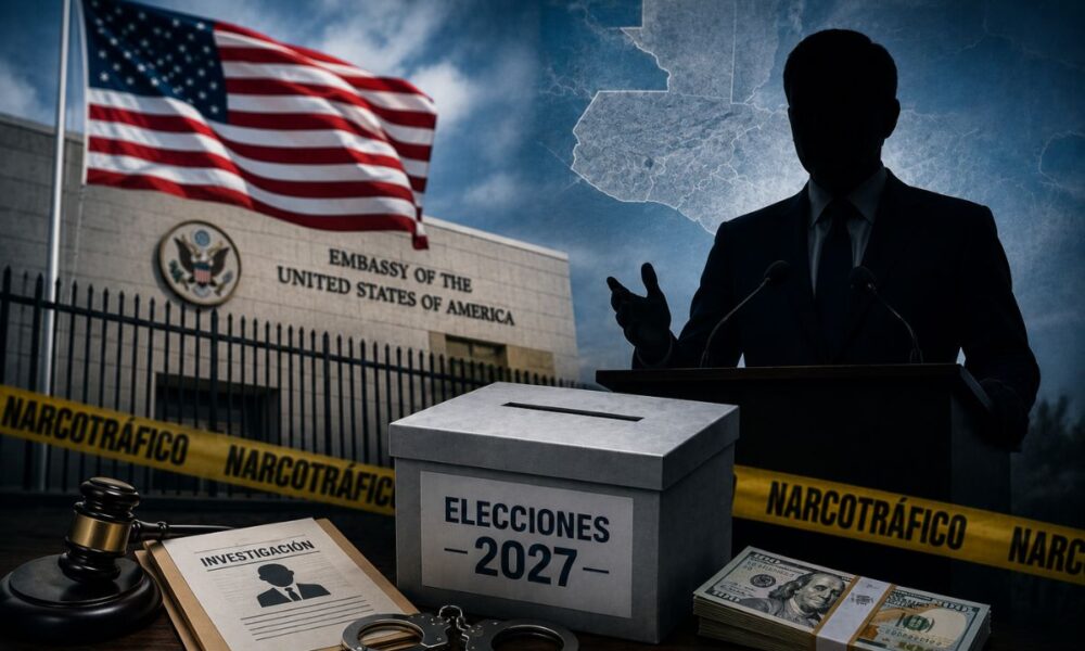 EE. UU. alerta sobre políticos vinculados al narcotráfico de cara a las elecciones de 2027
