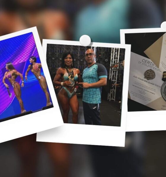 Fisicoculturista guatemalteca Alexandra Qualex gana plata y otro reconocimiento en la IFBB
