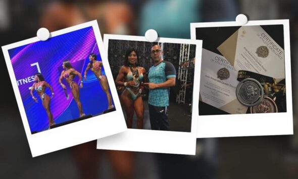 Fisicoculturista guatemalteca Alexandra Qualex gana plata y otro reconocimiento en la IFBB
