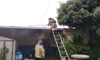 Incendio destruye bodega de una escuela en el Barrio Gerona
