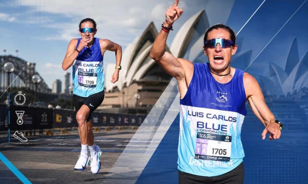 Luis Carlos Rivero brilla en el Maratón de Sídney 2026 y termina como el mejor latinoamericano