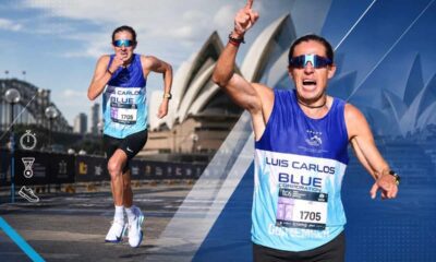 Luis Carlos Rivero brilla en el Maratón de Sídney 2026 y termina como el mejor latinoamericano