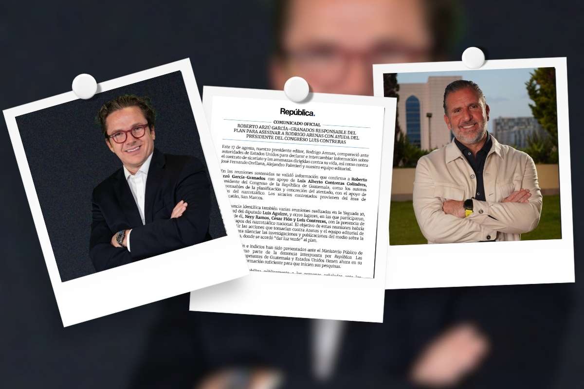 Medio digital República señala a Roberto Arzú y cuatro diputados por supuesto plan de asesinato contra Rodrigo Arenas políticos rechazan acusaciones