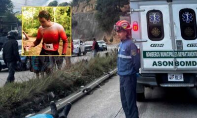 Modelo y atleta guatemalteco Sebastián Villaverde fallece en accidente en la ruta Interamericana