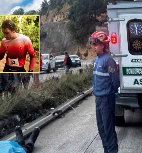 Modelo y atleta guatemalteco Sebastián Villaverde fallece en accidente en la ruta Interamericana