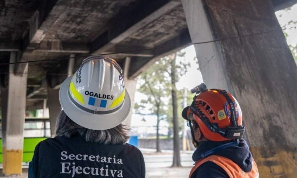 Puente Periférico es inspeccionado por daños y grietas reportados