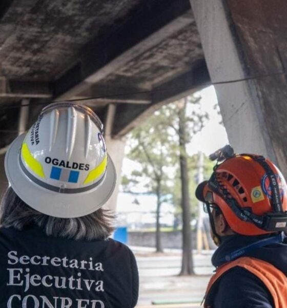 Puente Periférico es inspeccionado por daños y grietas reportados