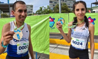 Viviana Aroche y Alberto González se imponen en los 21K de Ciudad de Guatemala