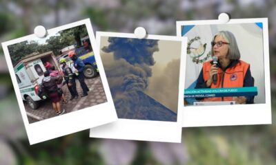 Volcán de Fuego mantiene actividad crítica más de 1,400 personas siguen en albergues y continúa la evacuación, actualiza Insivumeh y Conred
