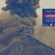 Volcán de Fuego obliga a elevar la alerta en tres departamentos de Guatemala