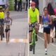 Williams Julajuj y Sandra Raxón hacen historia en la primera 42K de Guatemala