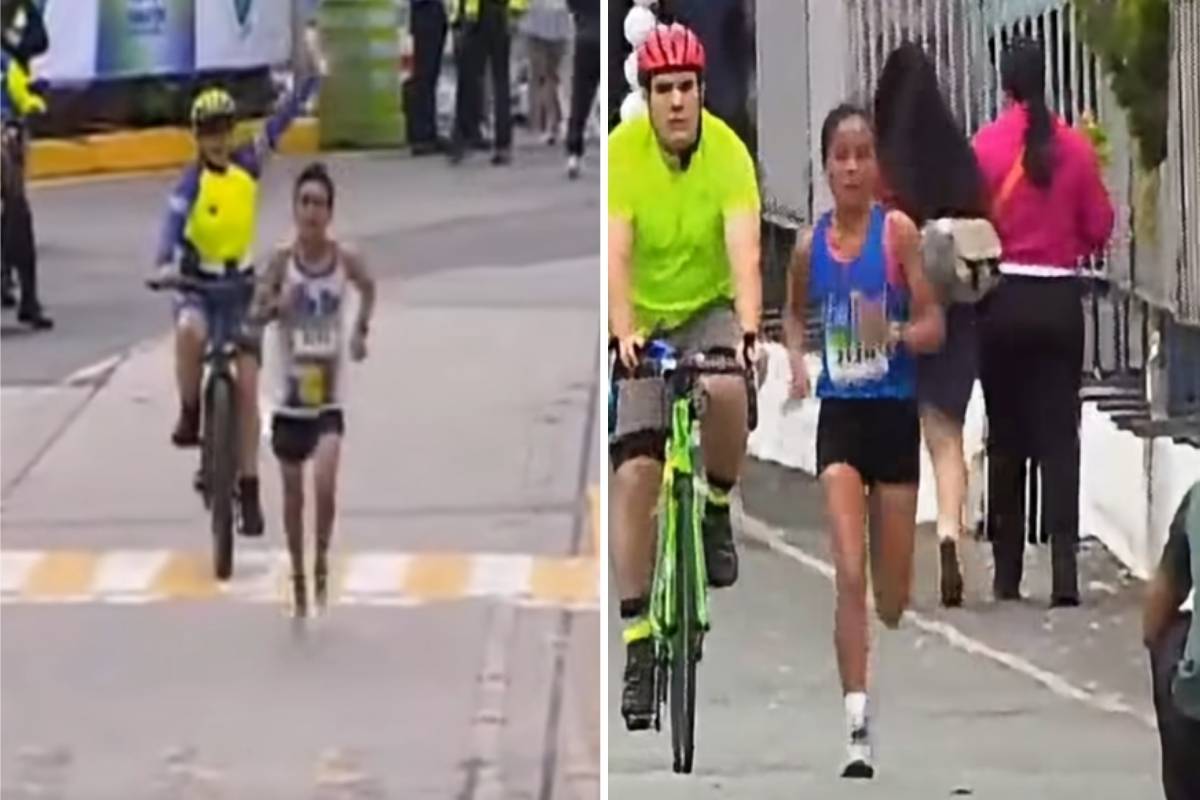 Williams Julajuj y Sandra Raxón hacen historia en la primera 42K de Guatemala