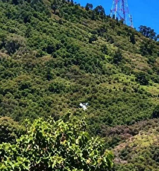Accidente aéreo en el kilómetro 29 de la ruta al Pacífico, en jurisdicción de San Vicente Pacaya, Escuintla activa operativo de rescate