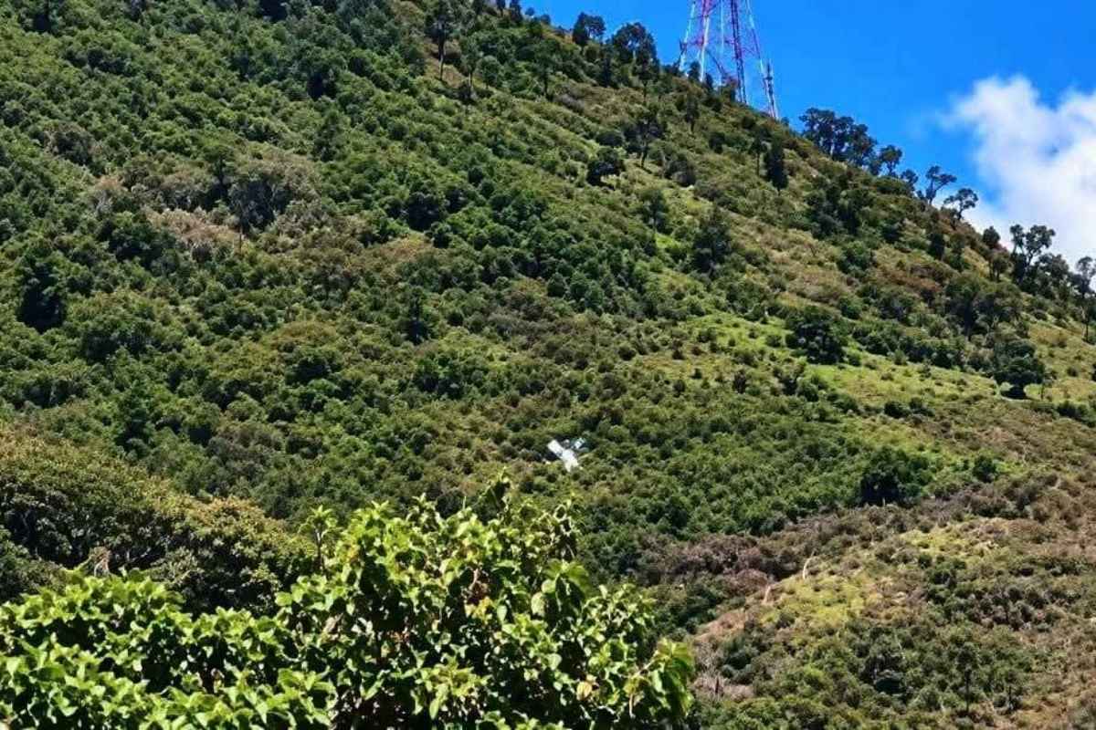 Accidente aéreo en el kilómetro 29 de la ruta al Pacífico, en jurisdicción de San Vicente Pacaya, Escuintla activa operativo de rescate