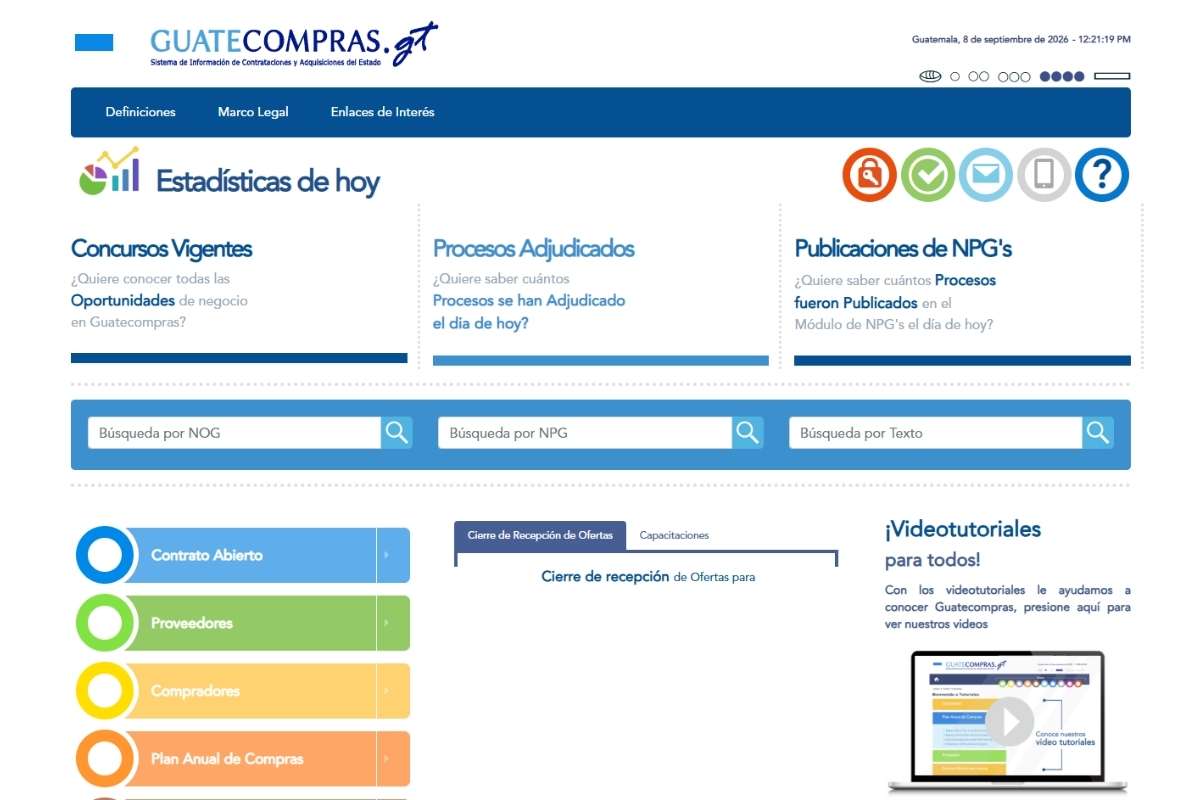 Arévalo y el Minfin dan marcha atrás vuelve el rastreo de proveedores en Guatecompras