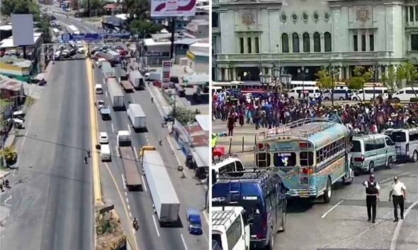 Bloqueos complican el tránsito en Guatemala estas son las rutas alternas