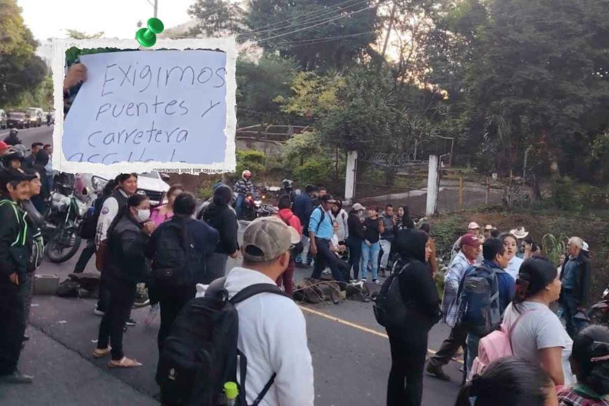 Bloqueos complican el tránsito en varios puntos de Guatemala