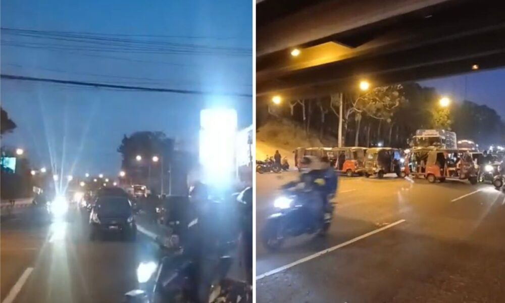 Bloqueos por alza de combustibles complican el tránsito en Guatemala