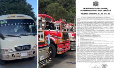Crisis en transporte público Cobán eleva pasaje y buses sanjuaneros van a paro