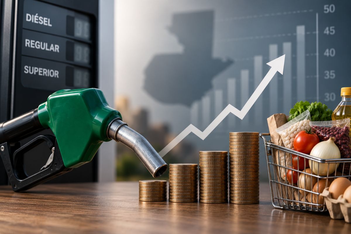Del combustible a la comida: el alza del diésel aumenta la presión sobre el bolsillo de los guatemaltecos