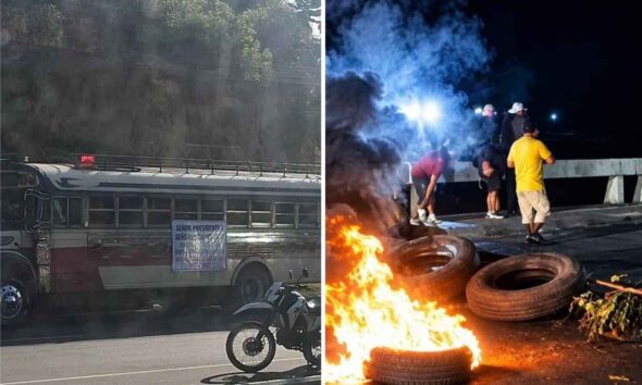 Gasolina hasta Q41 estalla el descontento y paralizan carreteras clave