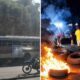 Gasolina hasta Q41 estalla el descontento y paralizan carreteras clave