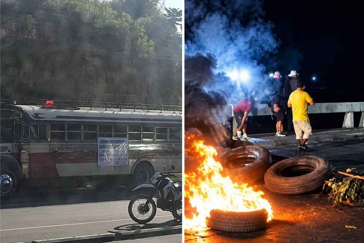 Gasolina hasta Q41 estalla el descontento y paralizan carreteras clave