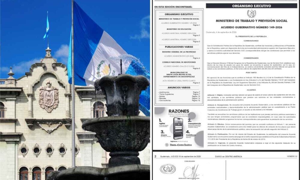 Gobierno autoriza descanso para empleados públicos el 14 de septiembre por las fiestas patrias