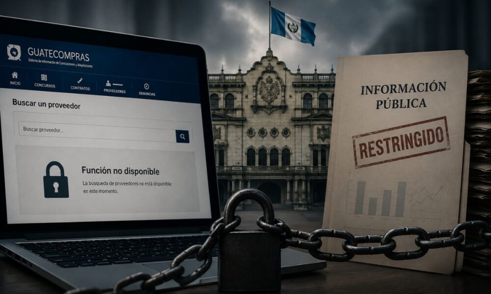 Guatecompras y datos de seguridad: Gobierno de Arévalo enfrenta cuestionamientos por transparencia