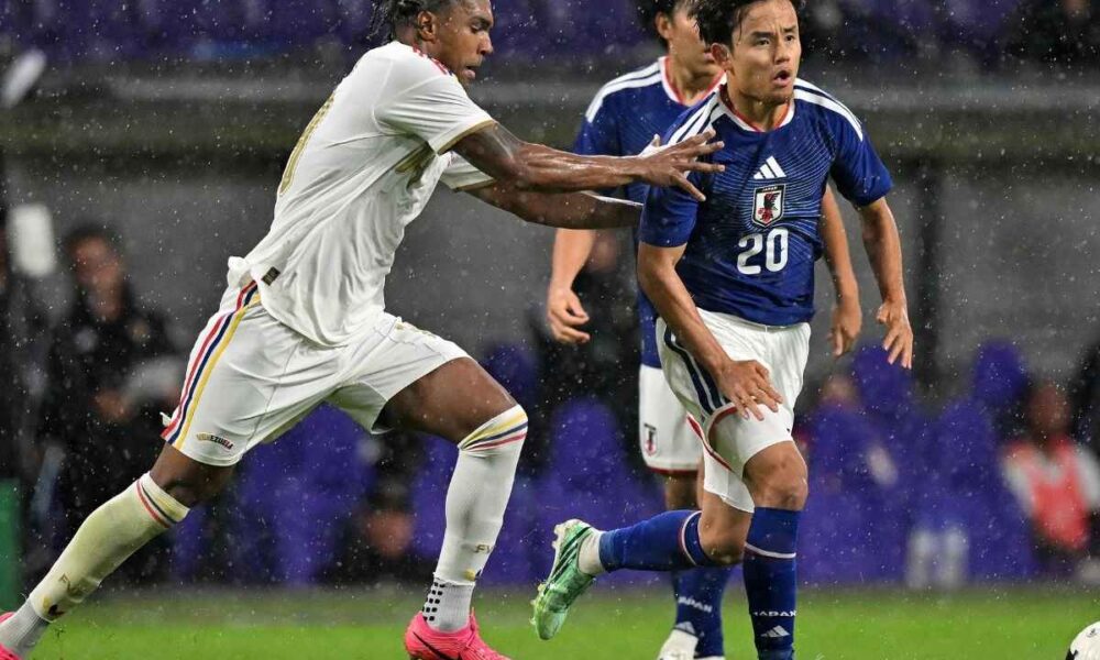 Japón vs. Venezuela Ueda firma la remontada con un penal en el 90+6