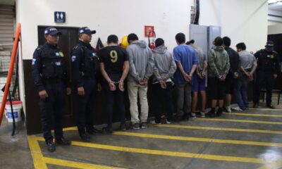 Señales GPS permiten localizar furgón robado y capturar a ocho personas en Villa Nueva